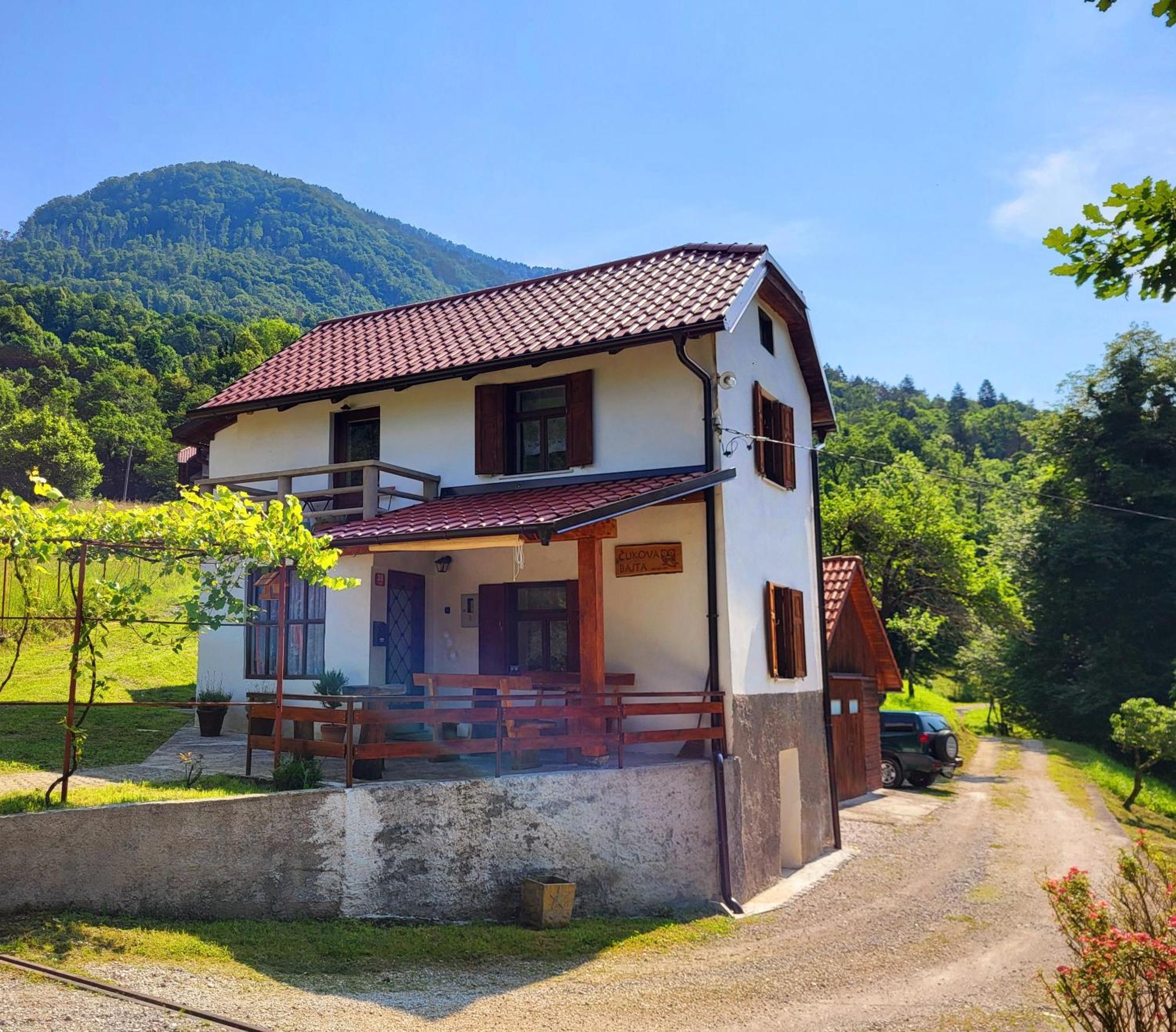 Cukova Bajta Villa Most na Soči Екстериор снимка